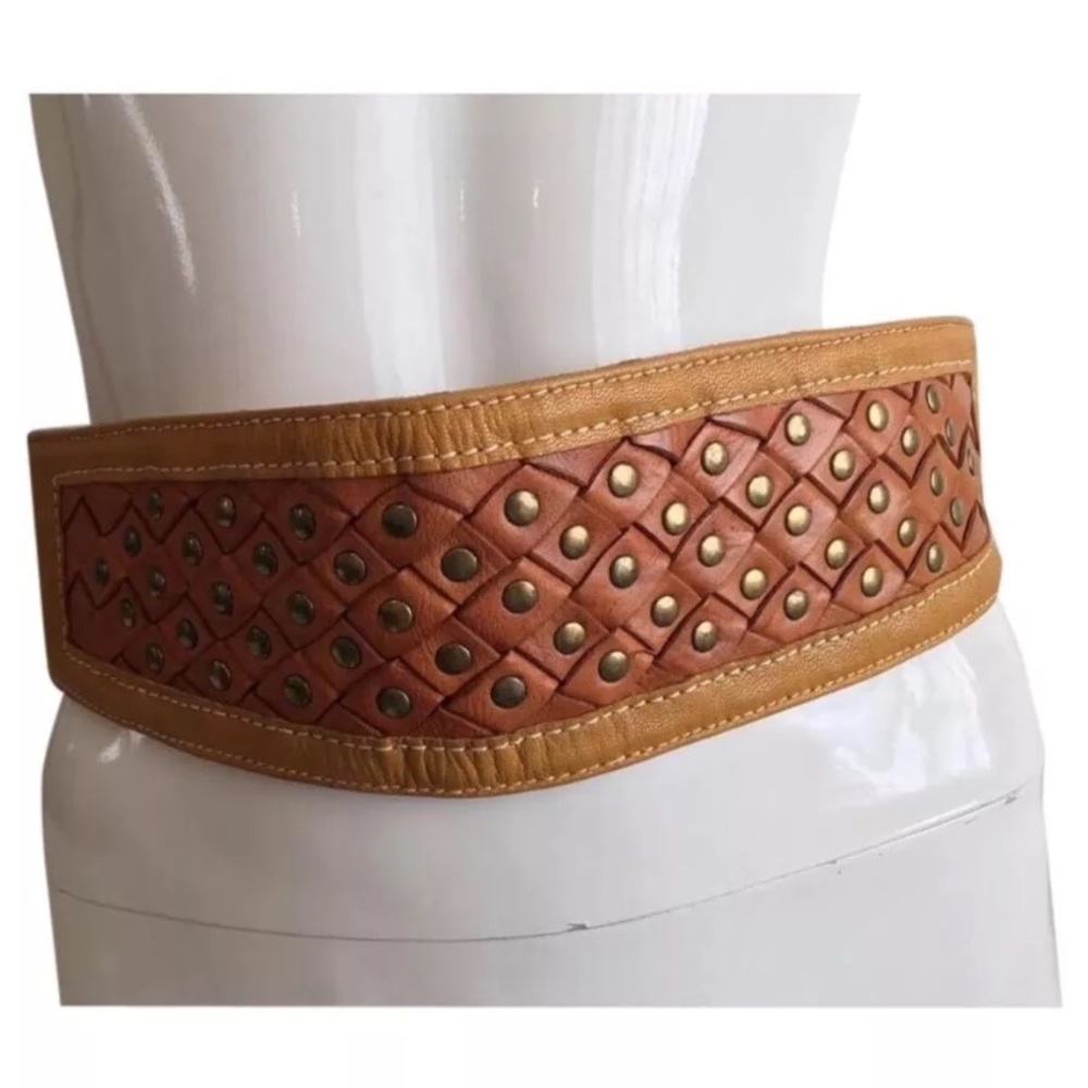 MOTIF 56 leather Belt